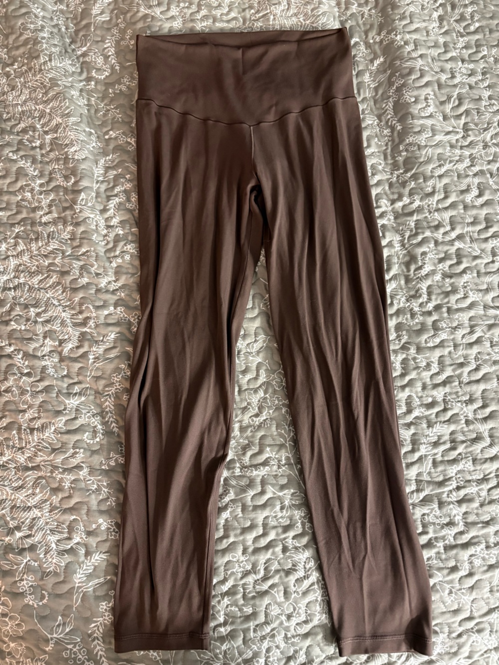 aerie Offline 7/8 Leggings in Chocolate Brown